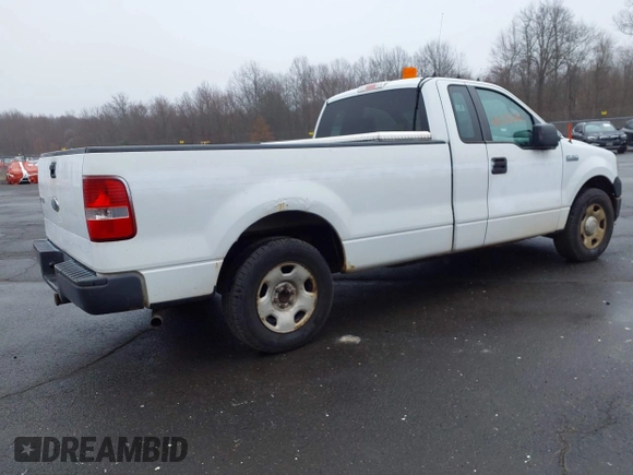 2007 Ford F-150 XL with VIN 1FTPF12V07KC40207, listed as a IAAI auction lot 41828383 with 159,519 mi miles. Bid and sale history available at carsss.com. Image 4.