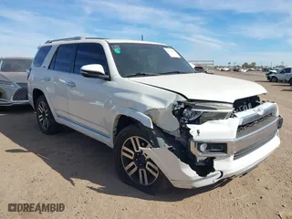 2017 Toyota 4Runner SR5 with VIN JTEBU5JR6H5464735, listed as a IAAI auction lot 41474161 with 171,394 mi miles. Bid and sale history available at carsss.com. Image 1.