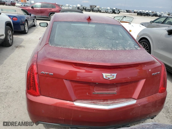 2019 Cadillac ATS Coupe Luxury RWD with VIN 1G6AB1RX8K0111115, listed as a Copart auction lot 76092874 with 0 mi miles and Salvage Title. Bid and sale history available at carsss.com. Image 6.
