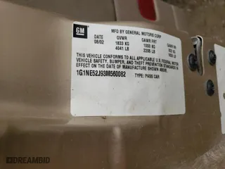 2003 Chevrolet Malibu LS with VIN 1G1NE52J93M560082, listed as a Copart auction lot 69790614 with 151,613 mi miles and Salvage Title. Bid and sale history available at carsss.com. Image 12.