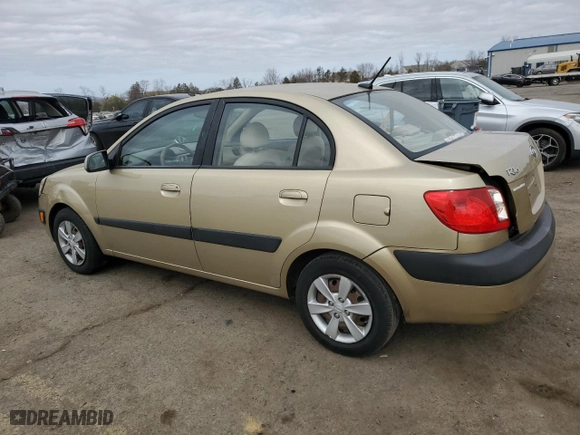2009 Kia Rio SX with VIN KNADE223996539049, listed as a Copart auction lot 49114175 with 128,072 mi miles and Salvage Title. Bid and sale history available at carsss.com. Image 2.