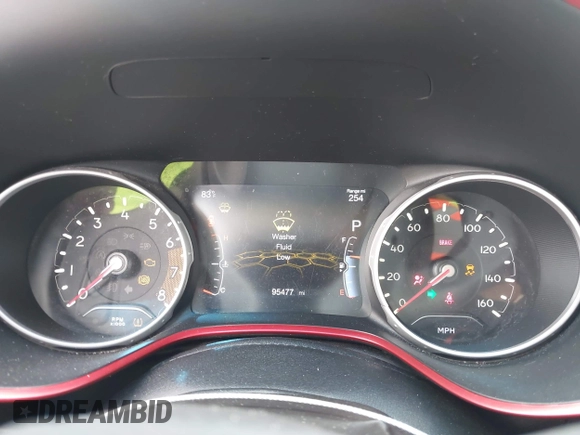 2020 Jeep Compass Trailhawk with VIN 3C4NJDDB3LT118928, listed as a IAAI auction lot 42128120 with 95,477 mi miles and . Bid and sale history available at DreamBid. Image 7.