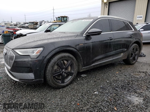 2019 Audi e-tron Premium Plus with VIN WA1LAAGE8KB021441, listed as a Copart auction lot 82905684 with 41,351 mi miles and Salvage title. Bid and sale history available at DreamBid. Image 1.