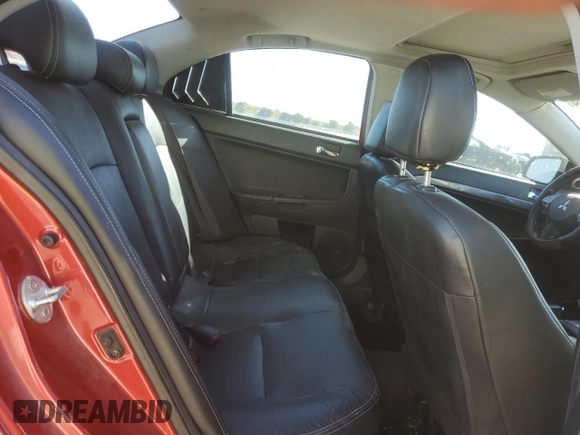 2011 Mitsubishi Lancer GTS with VIN JA32U8FWXBU006034, listed as a Copart auction lot 76993234 with 182,889 mi miles and Salvage Title. Bid and sale history available at DreamBid. Image 10.
