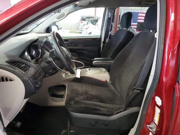 2014 Dodge Grand Caravan SXT with VIN 2C4RDGCG5ER181932, listed as a Copart auction lot 45813015 with 110,805 mi miles and Salvage Title. Bid and sale history available at carsss.com. Image 7.