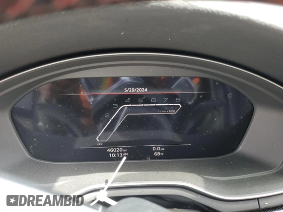 2021 Audi RS 5 Sportback z VIN WUAAWCF53MA904838, wystawiony jako Copart lot #56450664 z przebiegiem 46 020 mil mil oraz Szkoda całkowita • Salvage title. Historia ofert i sprzedaży dostępna na DreamBid. Obrazek 9.