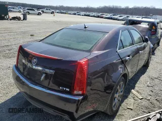 2008 Cadillac CTS RWD w/1SB with VIN 1G6DV57V480213968, listed as a Copart auction lot 48681545 with 0 mi miles and Salvage Title. Bid and sale history available at carsss.com. Image 3.