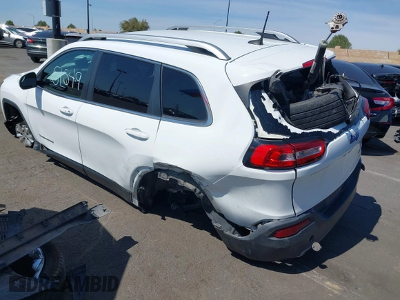 2016 Jeep Cherokee High Altitude with VIN 1C4PJLDB0GW249558, listed as a IAAI auction lot 41851549 with 128,638 mi miles. Bid and sale history available at carsss.com. Image 15.
