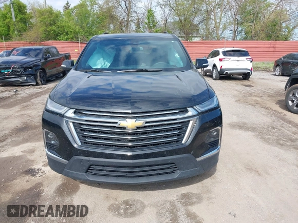 2023 Chevrolet Traverse LT Cloth with VIN 1GNERGKW9PJ121255, listed as a IAAI auction lot 42195974 with 20,847 mi miles and . Bid and sale history available at DreamBid. Image 12.