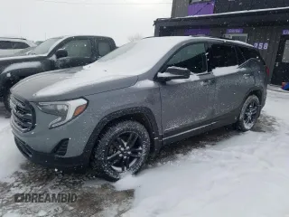 2020 GMC Terrain SLE with VIN 3GKALTEX4LL291794, listed as a Copart auction lot 83343274 with 114,361 mi miles and Salvage Title. Bid and sale history available at carsss.com. Image 1.