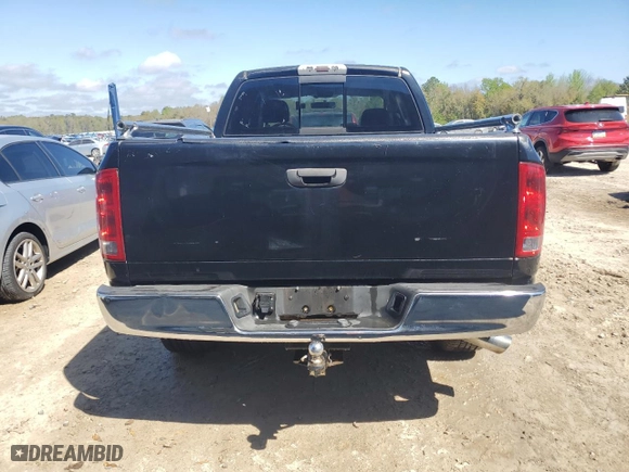2005 Dodge Ram 1500 SLT with VIN 1D7HA18DX5S284462, listed as a Copart auction lot 49988125 with 188,911 mi miles and Salvage Title. Bid and sale history available at carsss.com. Image 6.