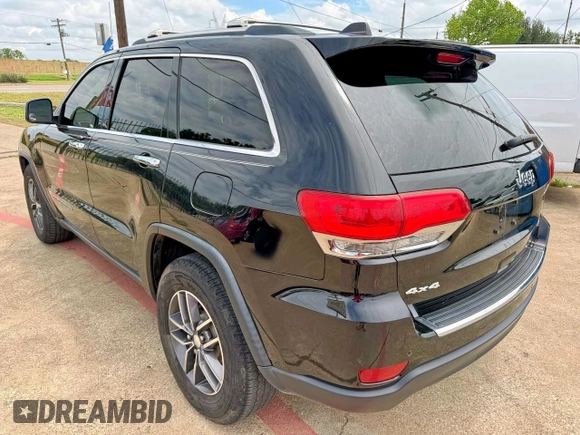2017 Jeep Grand Cherokee Limited with VIN 1C4RJFBGXHC764210, listed as a Copart auction lot 64637485 with 180,111 mi miles and Clean title. Bid and sale history available at DreamBid. Image 3.