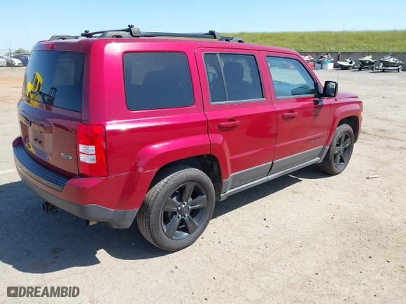 2014 Jeep Patriot Sport with VIN 1C4NJPBAXED848307, listed as a IAAI auction lot 42030605 with 1 mi miles. Bid and sale history available at carsss.com. Image 4.