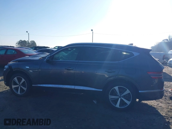 2021 Genesis GV80 with VIN KMUHBDSB1MU060299, listed as a IAAI auction lot 41124819 with 44,465 mi miles and . Bid and sale history available at DreamBid. Image 14.