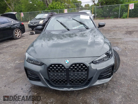 2023 BMW 4 Series 430i with VIN WBA23AT03PCL21070, listed as a IAAI auction lot 42730718 with 19,859 mi miles and . Bid and sale history available at DreamBid. Image 12.
