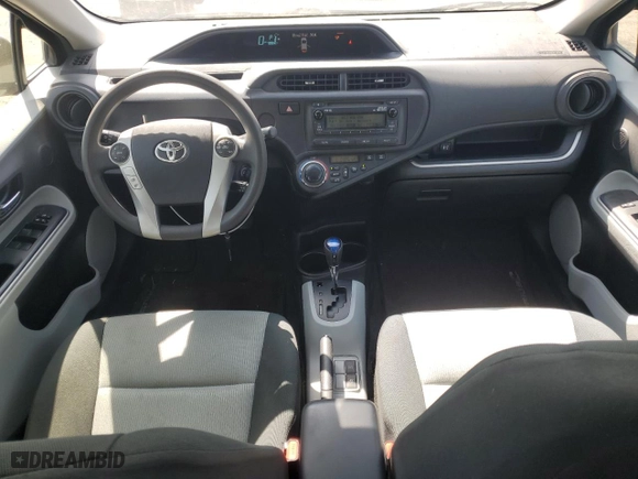 2014 Toyota Prius c One with VIN JTDKDTB34E1573233, listed as a Copart auction lot 54385895 with 107,094 mi miles and Clean Title. Bid and sale history available at carsss.com. Image 8.