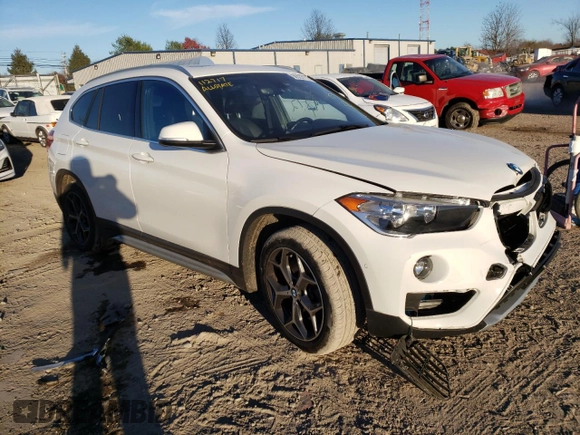 2018 BMW X1 xDrive28i with VIN WBXHT3C38J5L31384, listed as a Copart auction lot 66323172 with 74,272 mi miles. Bid and sale history available at carsss.com. Image 1.