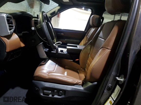 2022 Toyota Tundra 1794 Edition with VIN 5TFMA5DB6NX002857, listed as a Copart auction lot 57826375 with 32,825 mi miles and Non repairable. Bid and sale history available at DreamBid. Image 7.