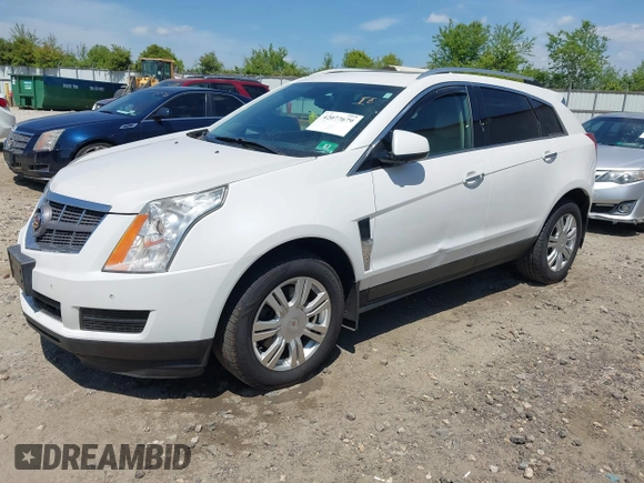 2012 Cadillac SRX Luxury Collection with VIN 3GYFNAE36CS629404, listed as a IAAI auction lot 42077679 with 146,000 mi miles. Bid and sale history available at carsss.com. Image 2.