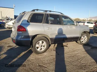 2006 Hyundai Santa Fe GLS with VIN KM8SC73D56U097233, listed as a Copart auction lot 84483704 with 88,699 mi miles and Salvage Title. Bid and sale history available at carsss.com. Image 3.