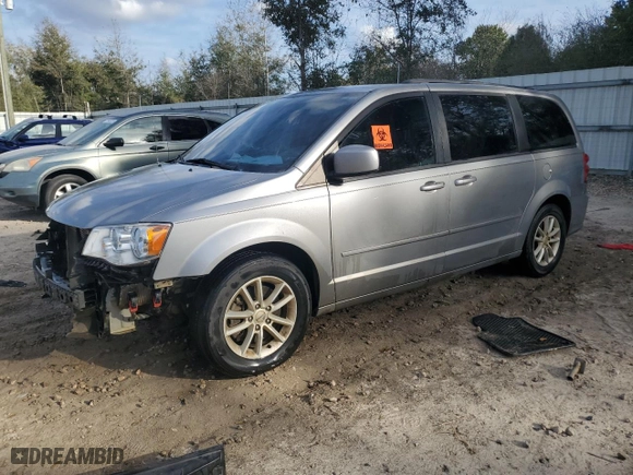 2016 Dodge Grand Caravan SXT with VIN 2C4RDGCG0GR204472, listed as a Copart auction lot 47447125 with 190,321 mi miles and Salvage Title. Bid and sale history available at carsss.com. Image 1.