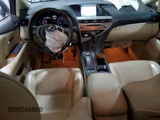 2013 Lexus RX 450h with VIN JTJBC1BA1D2063613, listed as a Copart auction lot 61199895 with 140,817 mi miles and Salvage title. Bid and sale history available at DreamBid. Image 8.