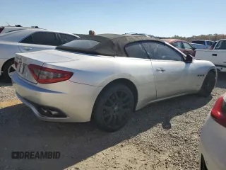 2011 Maserati GranTurismo Convertible with VIN ZAM45KMA8B0055179, listed as a Copart auction lot 77372874 with 31,203 mi miles and Salvage Title. Bid and sale history available at carsss.com. Image 3.