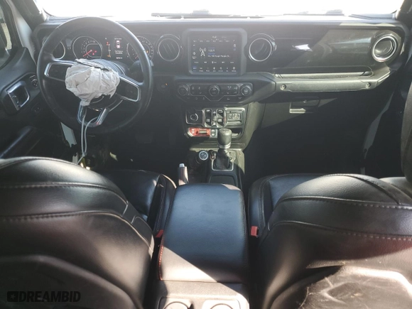 2022 Jeep Gladiator Rubicon with VIN 1C6JJTBG5NL124856, listed as a Copart auction lot 46815645 with 86,756 mi miles and Salvage Title. Bid and sale history available at carsss.com. Image 8.