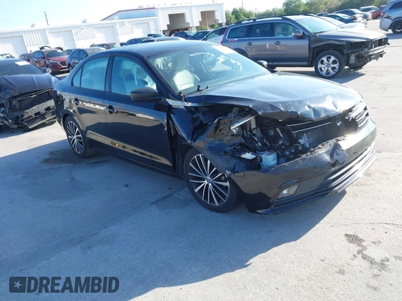 2016 Volkswagen Jetta Sport z VIN 3VWD17AJ3GM416823, wystawiony jako IAAI lot #41908154 z przebiegiem 86 319 mil mil oraz . Historia ofert i sprzedaży dostępna na DreamBid. Obrazek 1.