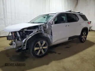 2020 Chevrolet Traverse LT with VIN 1GNEVHKW9LJ236935, listed as a Copart auction lot 56395265 with 102,336 mi miles and Salvage title. Bid and sale history available at DreamBid. Image 1.