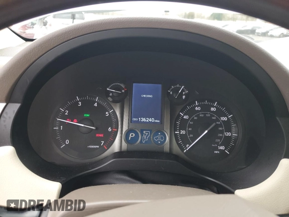 2015 Lexus GX 460 Luxury with VIN JTJJM7FX6F5101980, listed as a Copart auction lot 48760595 with 136,240 mi miles and Salvage title. Bid and sale history available at DreamBid. Image 9.