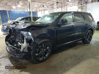 2021 Dodge Durango R/T with VIN 1C4SDJCTXMC662603, listed as a Copart auction lot 48469975 with 65,195 mi miles and Salvage Title. Bid and sale history available at DreamBid. Image 1.