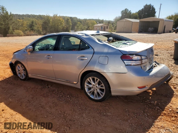 2010 Lexus HS with VIN JTHBB1BA5A2031439, listed as a Copart auction lot 76061964 with 133,643 mi miles and Salvage Title. Bid and sale history available at carsss.com. Image 2.