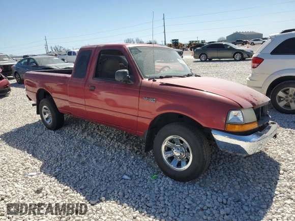 2000 Ford Ranger XL with VIN 1FTYR14V6YPA45161, listed as a Copart auction lot 48248865 with 107,768 mi miles and Salvage Title. Bid and sale history available at DreamBid. Image 4.