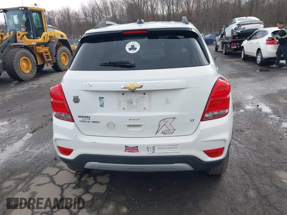 2017 Chevrolet Trax LT with VIN KL7CJPSB6HB054501, listed as a IAAI auction lot 41969377 with 141,858 mi miles. Bid and sale history available at carsss.com. Image 16.