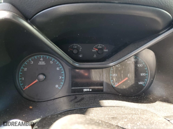 2020 Chevrolet Colorado 2WD Work Truck with VIN 1GCGSBEN7L1242145, listed as a Copart auction lot 43523345 with 29,516 mi miles and Salvage Title. Bid and sale history available at carsss.com. Image 9.