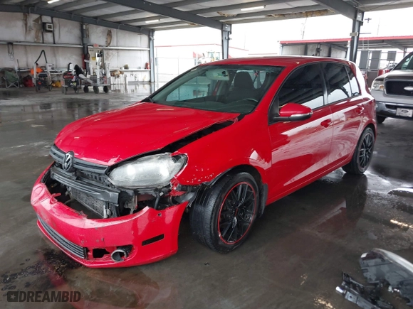 2011 Volkswagen Golf TDI with VIN WVWNM7AJ1BW165047, listed as a IAAI auction lot 41706792 with 197,674 mi miles. Bid and sale history available at carsss.com. Image 18.