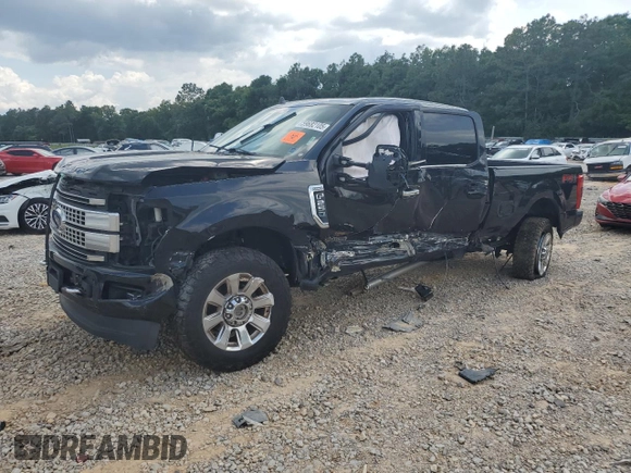 2019 Ford F-250 XL with VIN 1FT7W2BT4KEC57796, listed as a Copart auction lot 59682105 with Not provided miles and Salvage title. Bid and sale history available at DreamBid. Image 1.