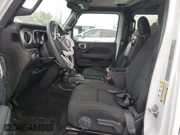 2019 Jeep Wrangler Unlimited Sahara with VIN 1C4HJXEG5KW602598, listed as a Copart auction lot 51666055 with 75,782 mi miles and Salvage Title. Bid and sale history available at carsss.com. Image 7.