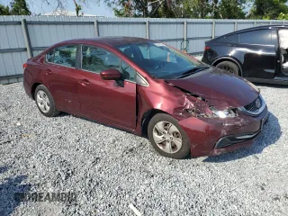2014 Honda Civic LX z VIN 19XFB2F55EE070661, wystawiony jako Copart lot #56356355 z przebiegiem 114 217 mil mil oraz Szkoda całkowita • Salvage title. Historia ofert i sprzedaży dostępna na DreamBid. Obrazek 4.