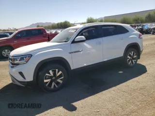 2022 Volkswagen Atlas SE with VIN 1V2DC2CA5NC203530, listed as a Copart auction lot 72041664 with 32,981 mi miles and Salvage title. Bid and sale history available at DreamBid. Image 1.