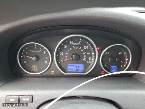 2007 Hyundai Veracruz GLS with VIN KM8NU13C67U019091, listed as a Copart auction lot 43911925 with 201,895 mi miles and Salvage Title. Bid and sale history available at carsss.com. Image 9.