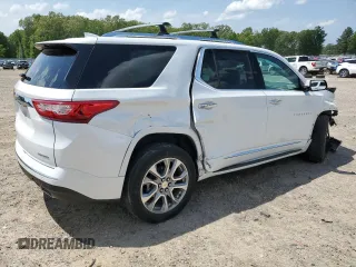 2020 Chevrolet Traverse Premier with VIN 1GNERKKW4LJ274817, listed as a Copart auction lot 54577265 with 83,921 mi miles and Salvage title. Bid and sale history available at DreamBid. Image 3.