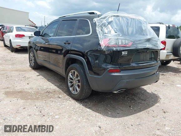 2019 Jeep Cherokee Latitude Plus with VIN 1C4PJLLX9KD333220, listed as a IAAI auction lot 42512218 with 81,064 mi miles and . Bid and sale history available at DreamBid. Image 3.