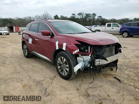 2018 Nissan Murano SV with VIN 5N1AZ2MG4JN187241, listed as a Copart auction lot 45684885 with 91,312 mi miles and Salvage Title. Bid and sale history available at carsss.com. Image 11.