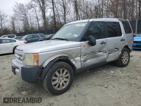 2005 Land Rover LR3 SE with VIN SALAD25485A318278, listed as a Copart auction lot 49209405 with 163,805 mi miles and Salvage title. Bid and sale history available at DreamBid. Image 1.