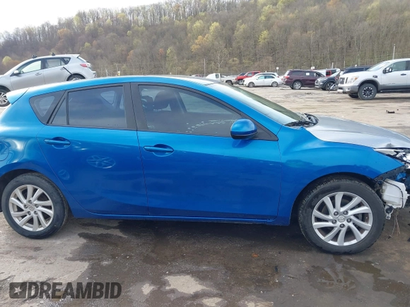 2012 Mazda 3 i Touring with VIN JM1BL1L71C1653739, listed as a IAAI auction lot 42023330 with 140,027 mi miles and . Bid and sale history available at DreamBid. Image 14.