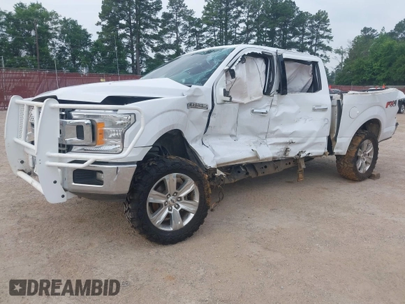 2020 Ford F-150 XL with VIN 1FTEW1E43LKE32614, listed as a IAAI auction lot 42204759 with Not provided miles and . Bid and sale history available at DreamBid. Image 2.