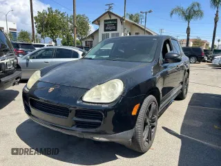 2006 Porsche Cayenne S with VIN WP1AB29PX6LA69097, listed as a Copart auction lot 52021455 with 148,871 mi miles and Salvage Title. Bid and sale history available at carsss.com. Image 2.
