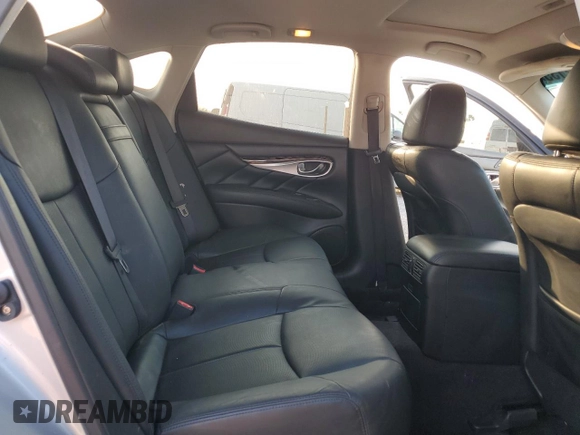 2014 Infiniti M37 with VIN JN1BY1AP1EM260378, listed as a Copart auction lot 44642135 with 133,977 mi miles and Salvage Title. Bid and sale history available at carsss.com. Image 10.